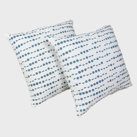 SET OF 5 COTTON PRINTED CUSHION PILLOW COVER